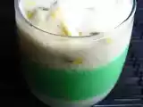 Recette Soleil, ou pas, et légèreté asiatique - trio de mousse pandan, passion, sudashi