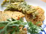 Recette Beignets de fanes de carottes, à la farine de pois chiches