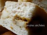 Recette Focaccia fourrée au scamorza et à la tomate séchée