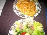 Recette Tomate crevettes- frites typiquement belge!!!