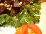 Recette Salade de foies de volaille et pommes de terre sautees