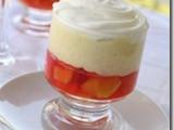 Recette Pudding anglais à la gelée de mangue