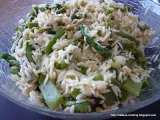 Recette Salade d'orzo aux légumes verts primavera