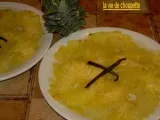 Recette Carpaccio d'ananas frais
