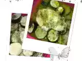 Recette Poulet au four courgette-pesto-mozzarella
