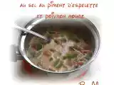 Recette Sauce tomates/ poivrons/ piment
