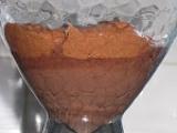 Recette Mousse au chocolat sur lit de ganache