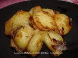Recette Pommes de terre sautées à l'oignon et au thym