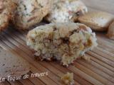 Recette Cookies aux amandes et aux flocons d'avoine