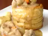 Recette Bouchees a la reine aux ris de veau et quenelles