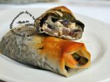 Recette Bricks aux blettes, champignons et brousse