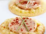 Recette Tarte fine au foie gras et aux pommes