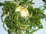 Recette Salade de pissenlits aux oeufs durs
