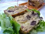 Recette Cake boudin, oignons, pommes et lardons