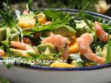 Recette Salade de roquette exotique