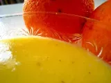 Recette Crème à l'orange sans lait