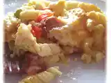 Recette Fusillis au fromage et au chorizo