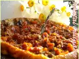Recette Tarte tatin aux tomates cerises confites et au thon