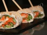 Recette Wraps poulet crudite