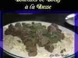 Recette Boulettes de boeuf à la russe