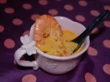 Recette Soupe thaï aux crevettes et lait de coco
