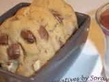 Recette Cookies chocolat blanc & praliné