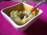 Recette Compote pommes rhubarbe