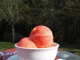 Recette Crème glacée aux fraises sans oeufs ni crème ni sorbetière