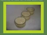 Recette Petits pots de crème au caramel beurre salé