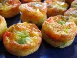 Recette Mini muffins salés aux trois couleurs
