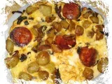 Recette Omelette aux pommes de terre de noimoutier et au chorizo