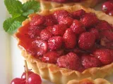 Recette L'incomparable pâte de michalak : tartes aux fraises des bois