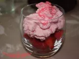 Recette Verrines de fraises, chantilly au marshmallow