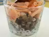 Recette Verrines de lentilles au saumon