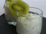 Recette Mousse de kiwi au lait d'amande