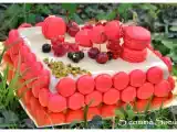 Recette Gâteau de fêtes : entremet nougat-fruits rouges