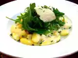 Recette Gnocchi, sauce au parmesan & pignons