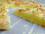 Recette Tarte d'écrasée (pommes de terre, poireau & oignon)