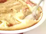 Recette Clafoutis à la rhubarbe et à la noix de coco