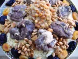 Recette Couscous aux oignons confits et fruits secs:un délice de chez délices