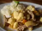 Recette Sauté de porc et légumes au lait de coco