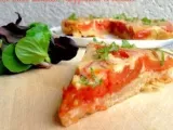 Recette Tarte tatin tomates, mozzarella & basilic