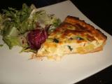 Recette Quiche aux munster, pommes de terre & courgettes