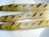 Recette Asperges grillées avec espuma de parmesan - gegrillter spargel mit parmesan-espuma