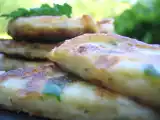 Recette Petits pancakes de purée mousseline ou comment recycler....