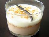 Recette Panna cotta aux kinder circus, vanille et pralin