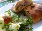 Recette Mbriulate, spécialité sicilienne (Petit pain farci)