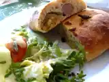 Recette Mbriulate, spécialité sicilienne (Petit pain farci)
