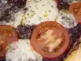 Recette Tarte fine tomate-mozarella-tapenade.
