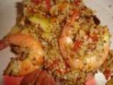 Recette Quinoa gourmand aux crevettes